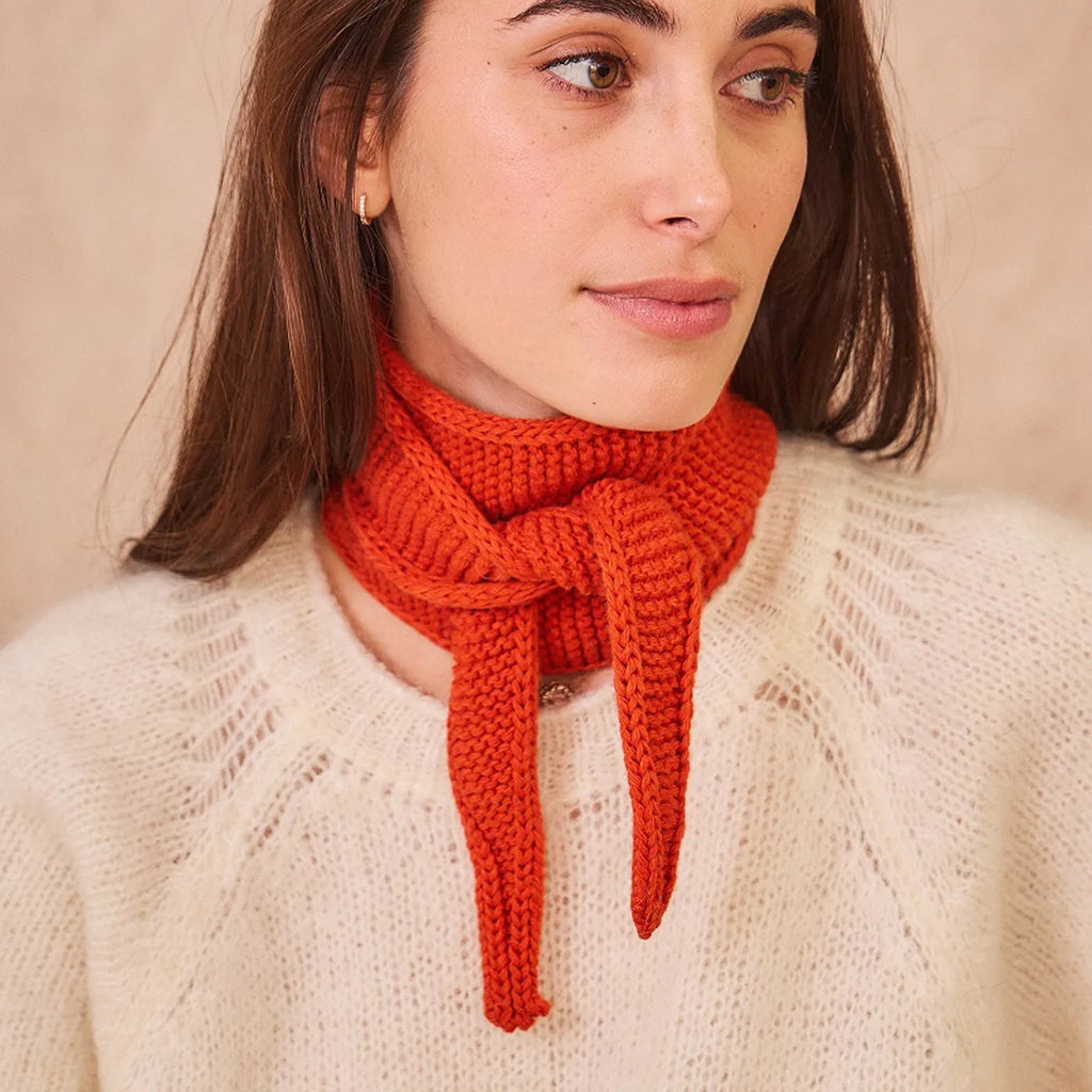Produktbild-Sophie Schal - Orange