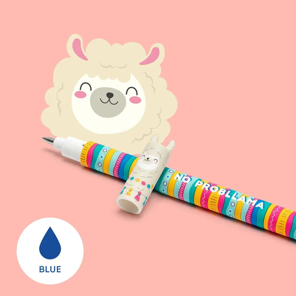 Produktbild-Gelstift - Lama blau