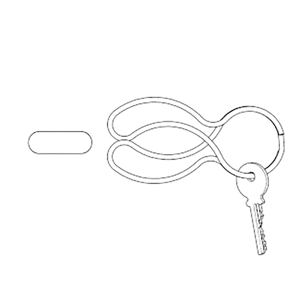 Produktbild-keybunny® - simply silver