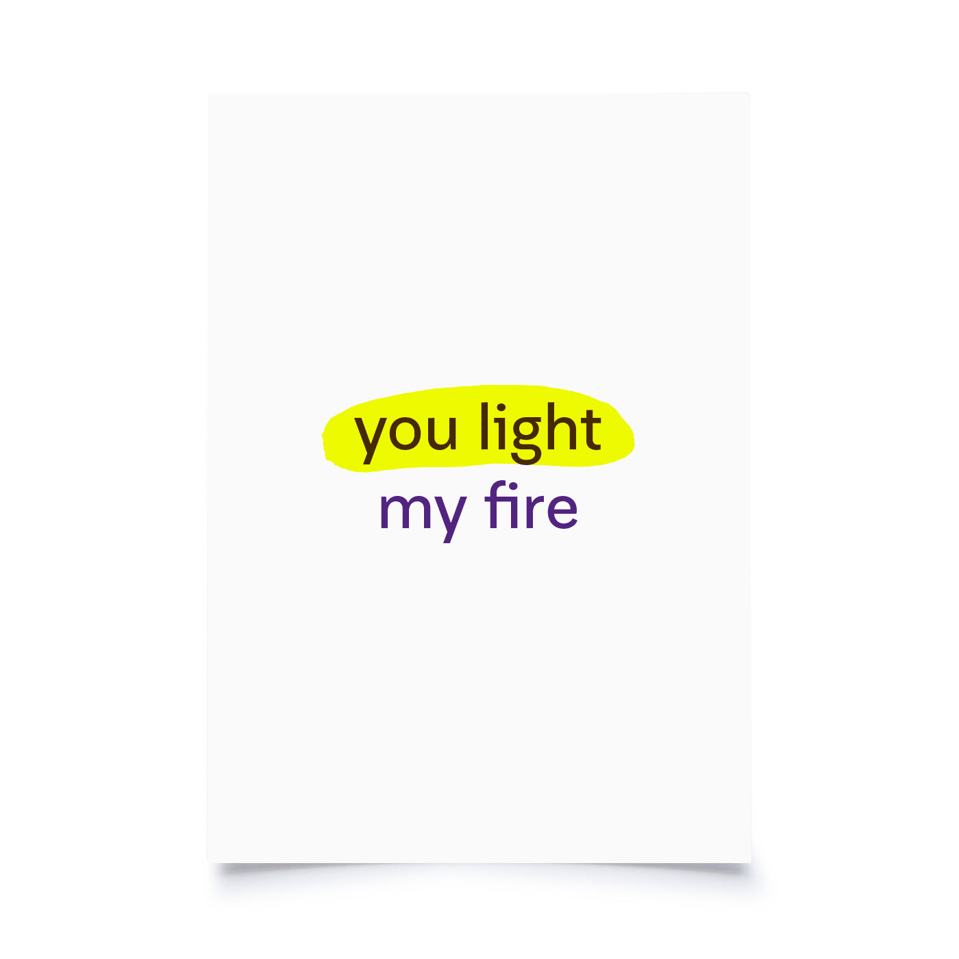 Produktbild Heller - You light my fire