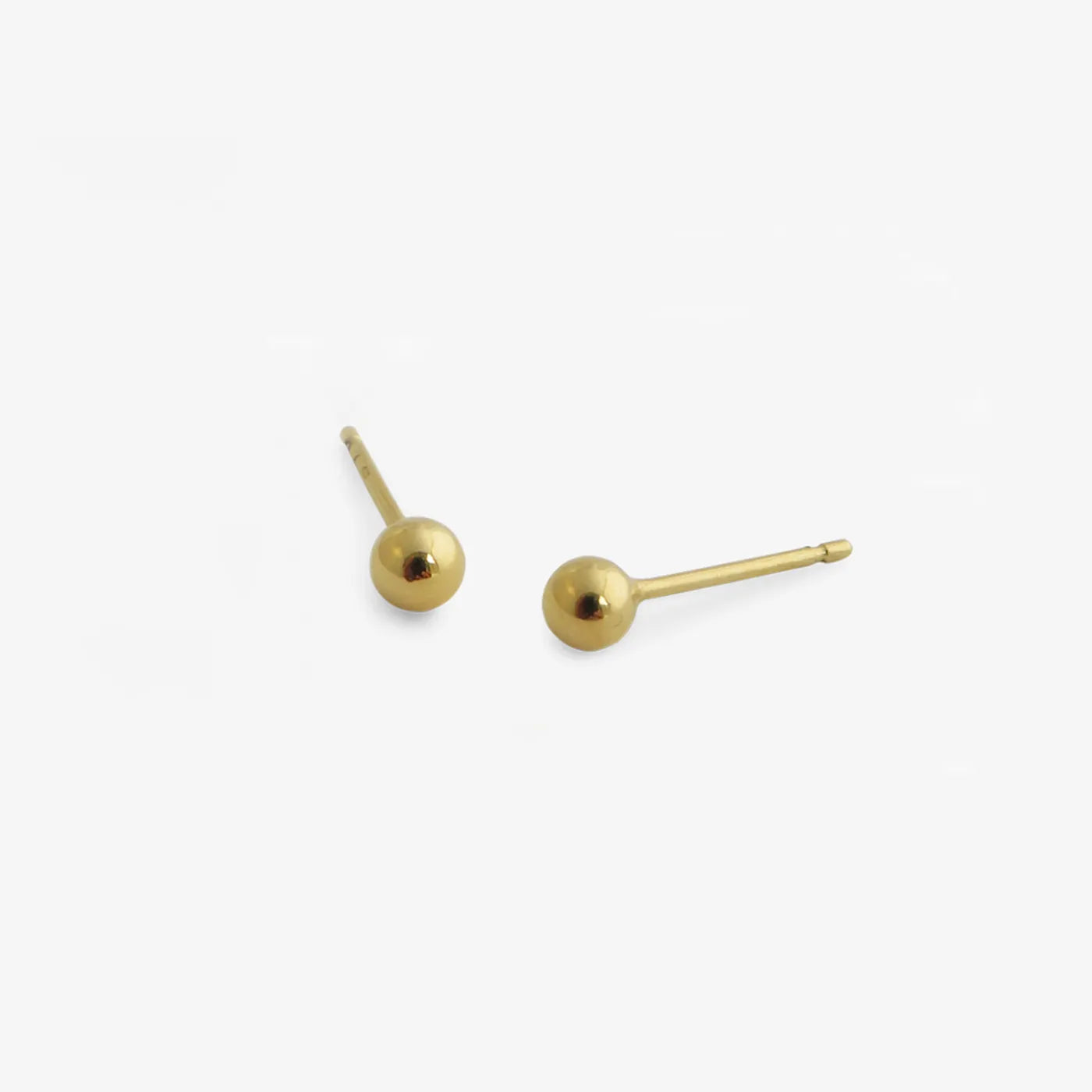 Produktbild-Ohrstecker Blasen - gold