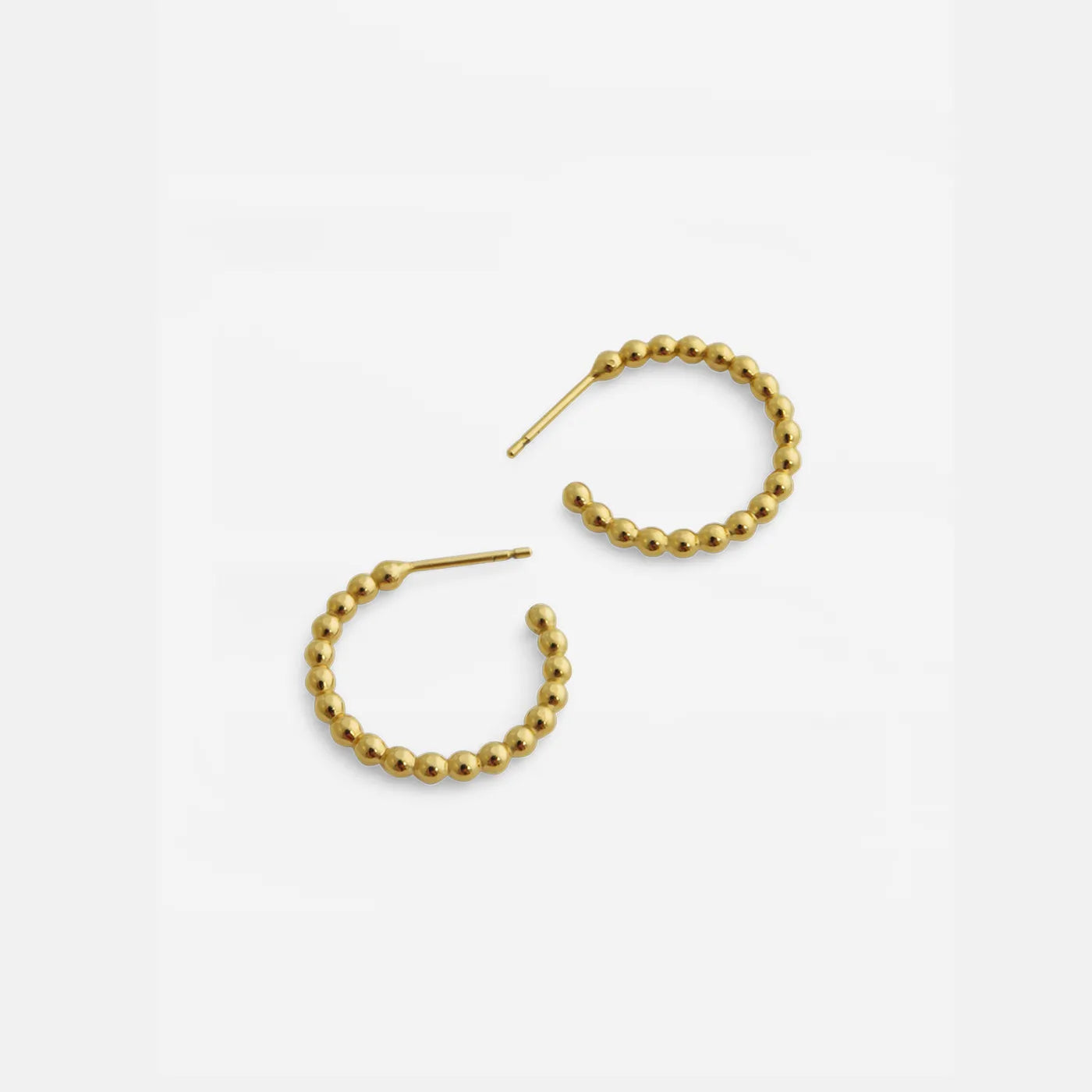 Produktbild-Ohrringe Blasen-Ring - klein - gold