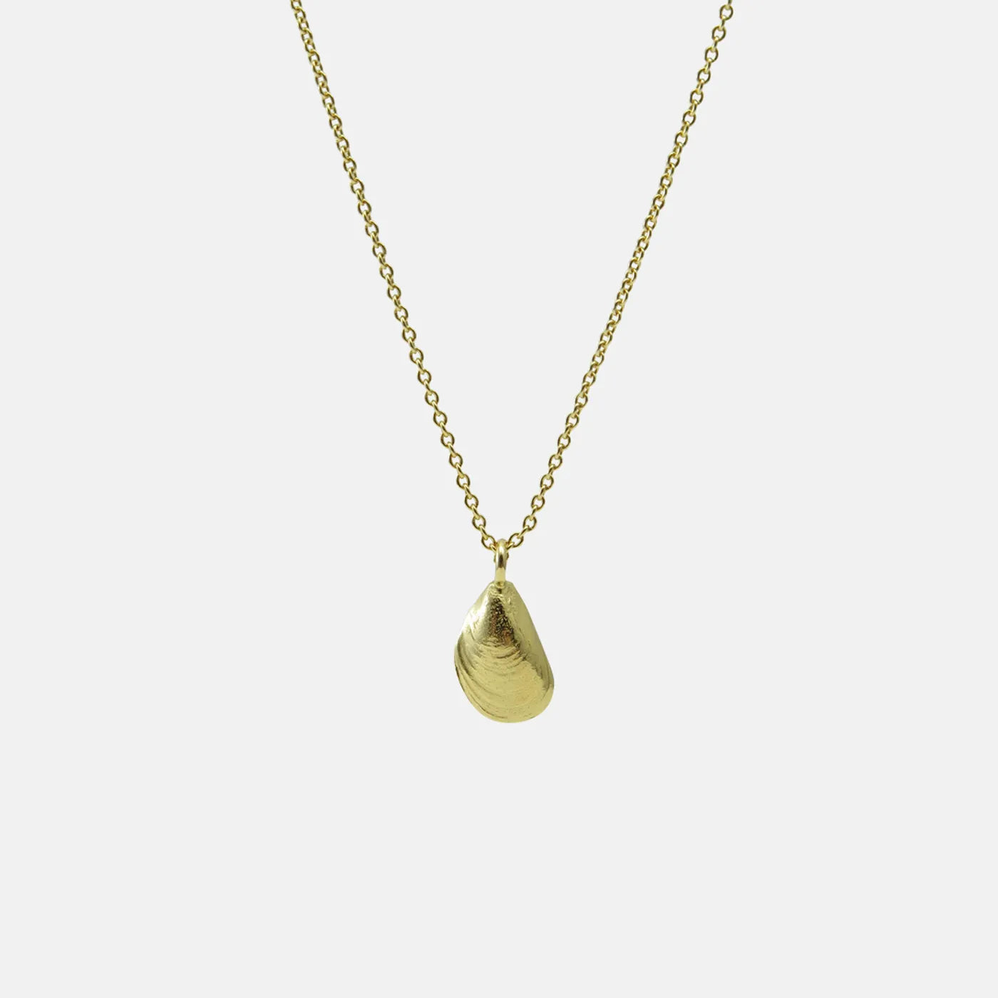 Produktbild-Halskette Muschel - klein - gold