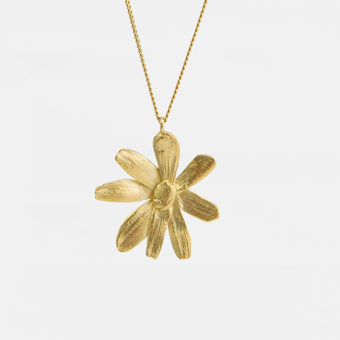 Produktbild-Halskette Gänseblümchen - gold