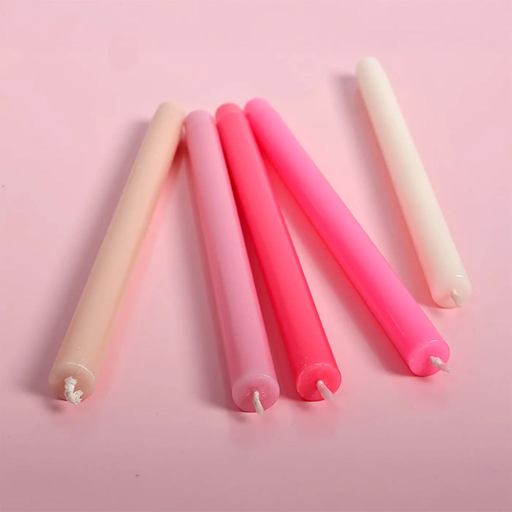 Produktbild-Minikerzen 5er Set - Pink