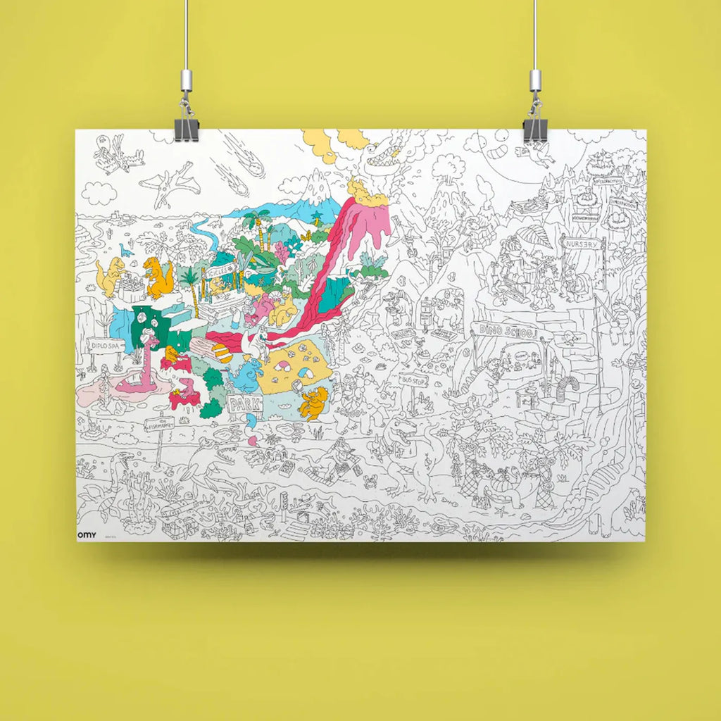 Produktbild-Riesenposter - Dinos