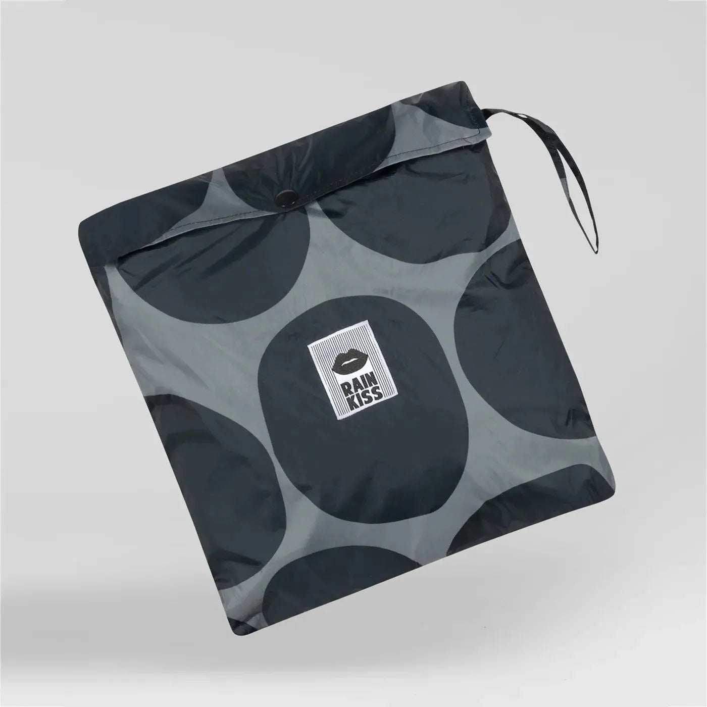 Produktbild-Rain Poncho - Black Polka