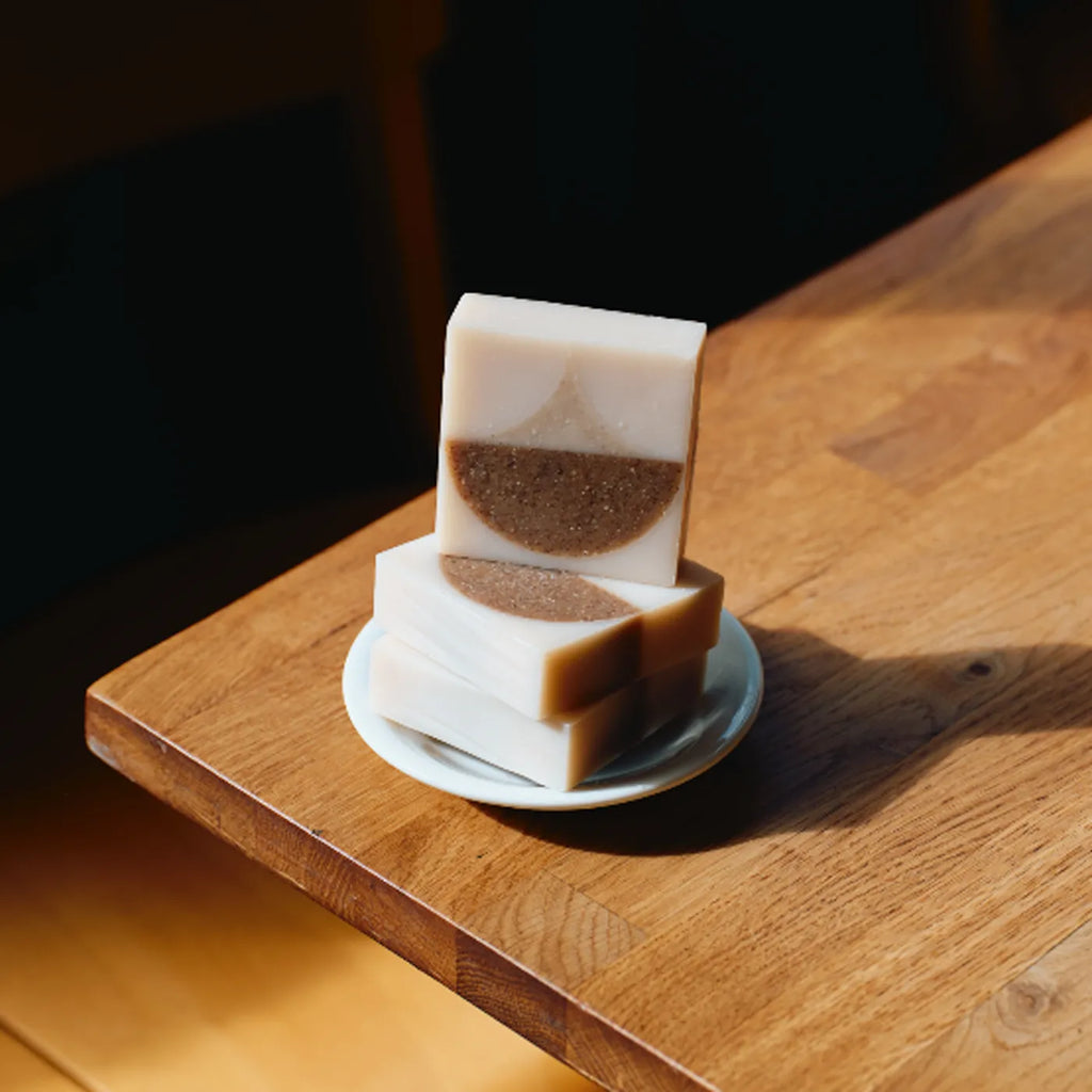 Produktbild-Seife Exfoliant Cafe - Honigpflege