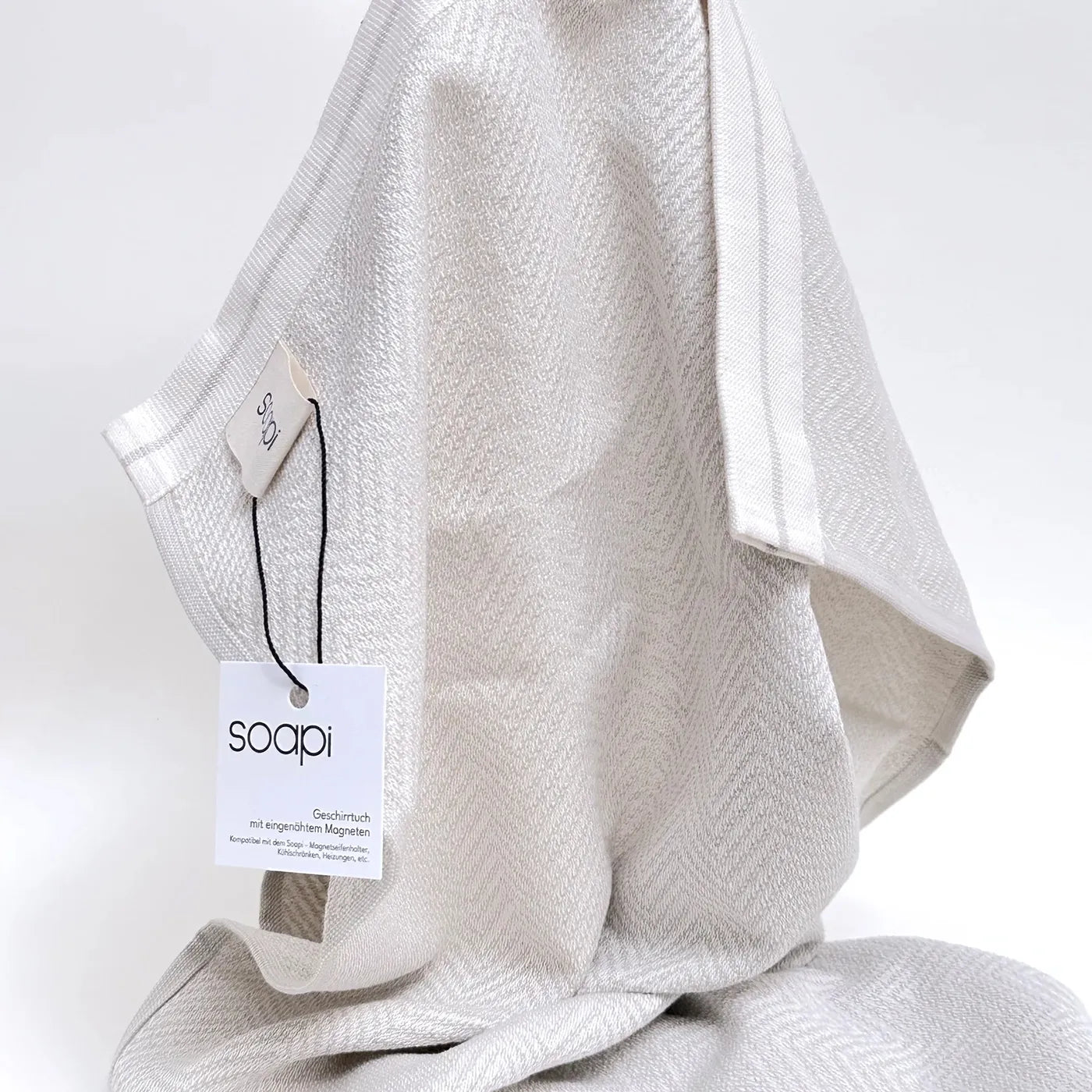 Produktbild-soapi - Magnetisches Küchentuch beige