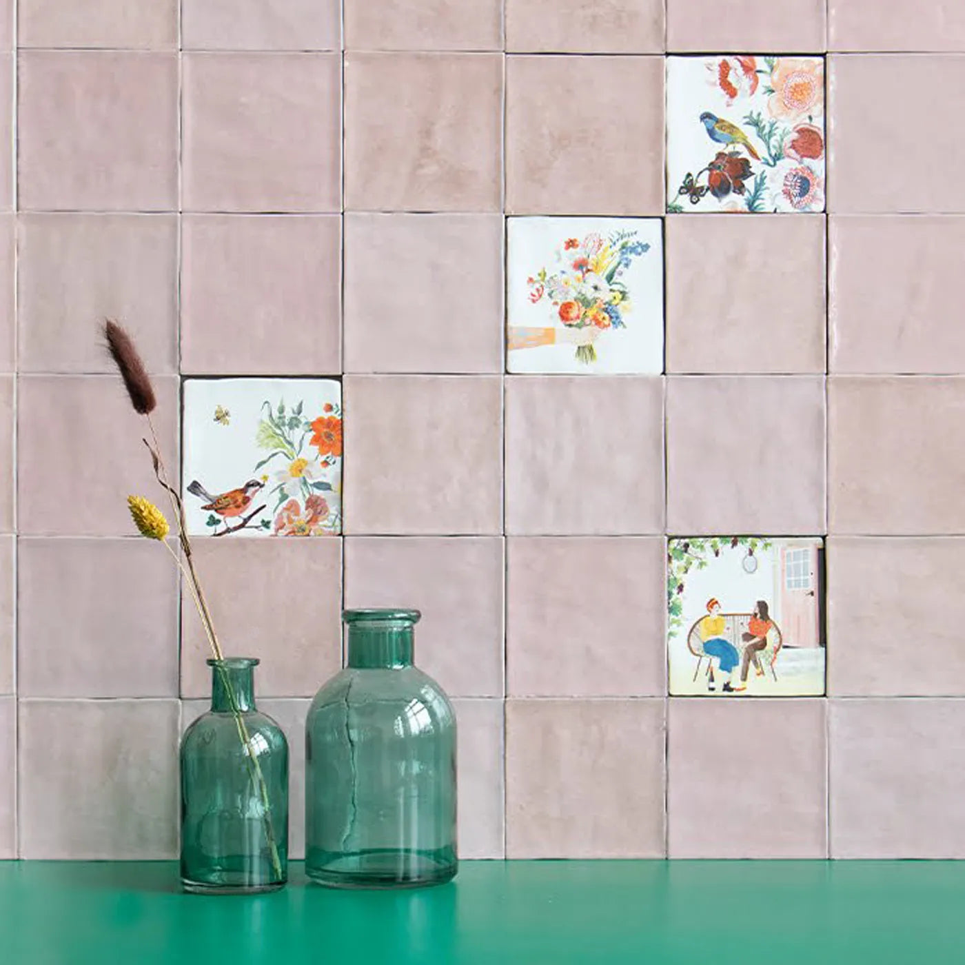 Produktbild-Tiles - Birds and Bees