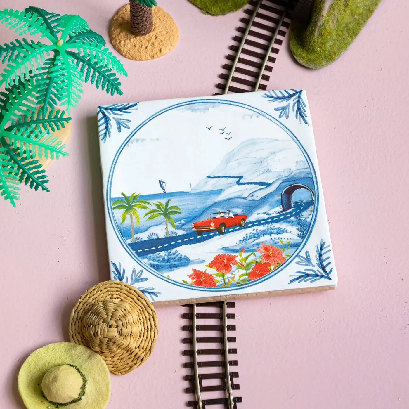 Produktbild-Tiles - Sunny road trip