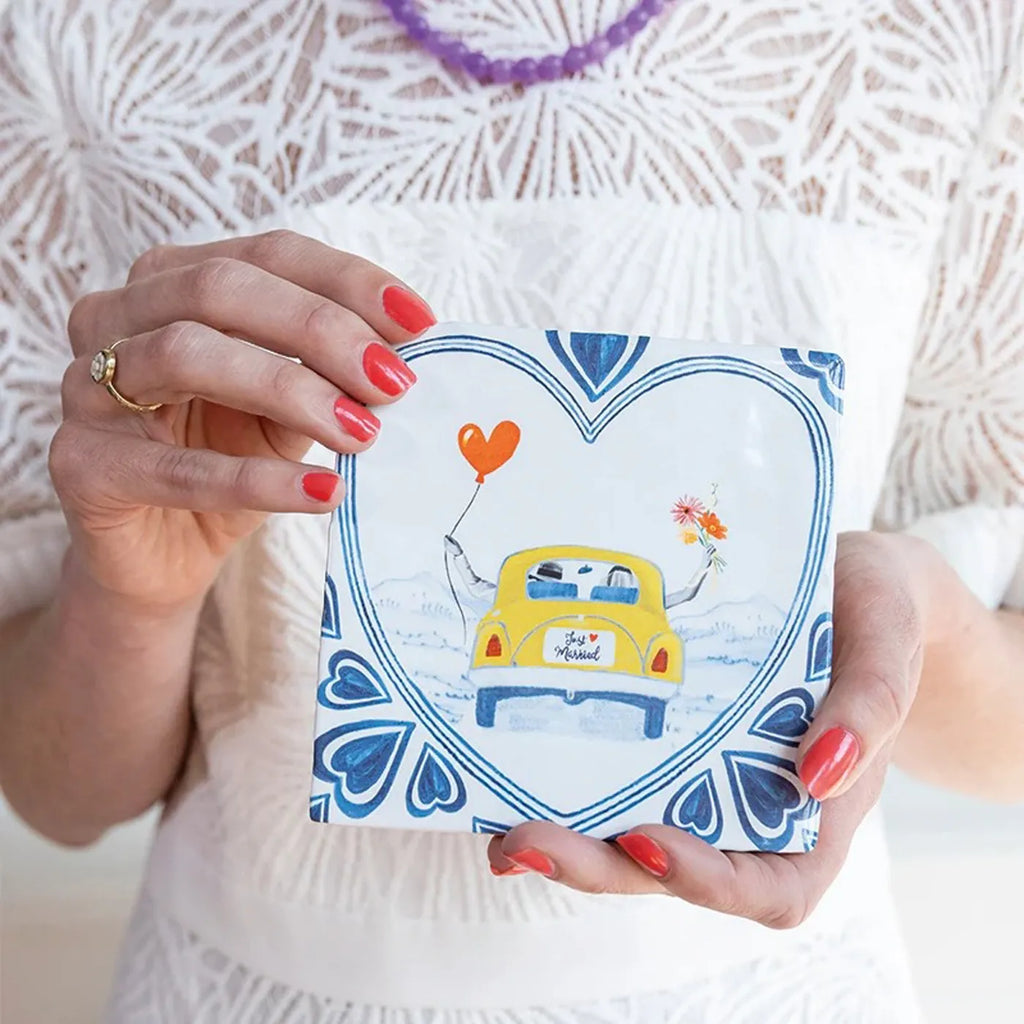 Produktbild-Tiles - Just married, off we go!