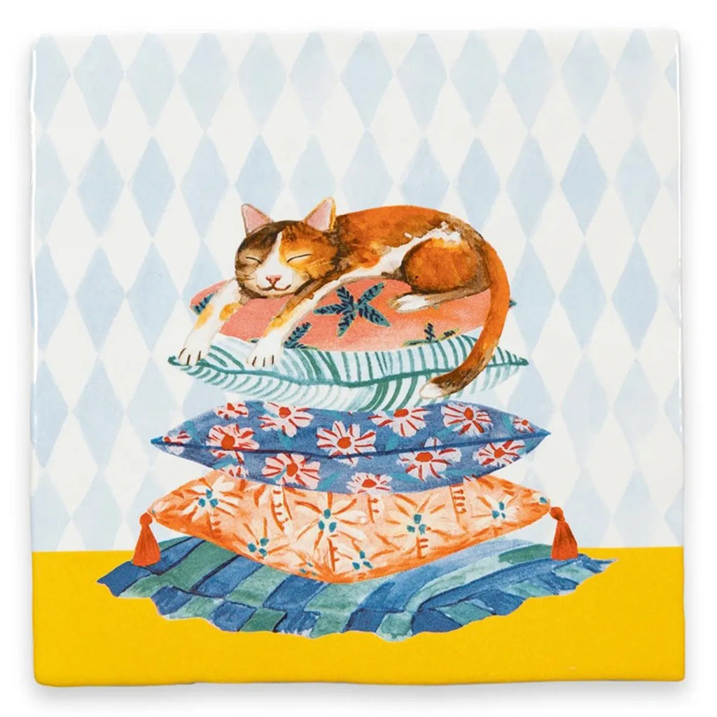 Produktbild-Tiles - Sleepy cat