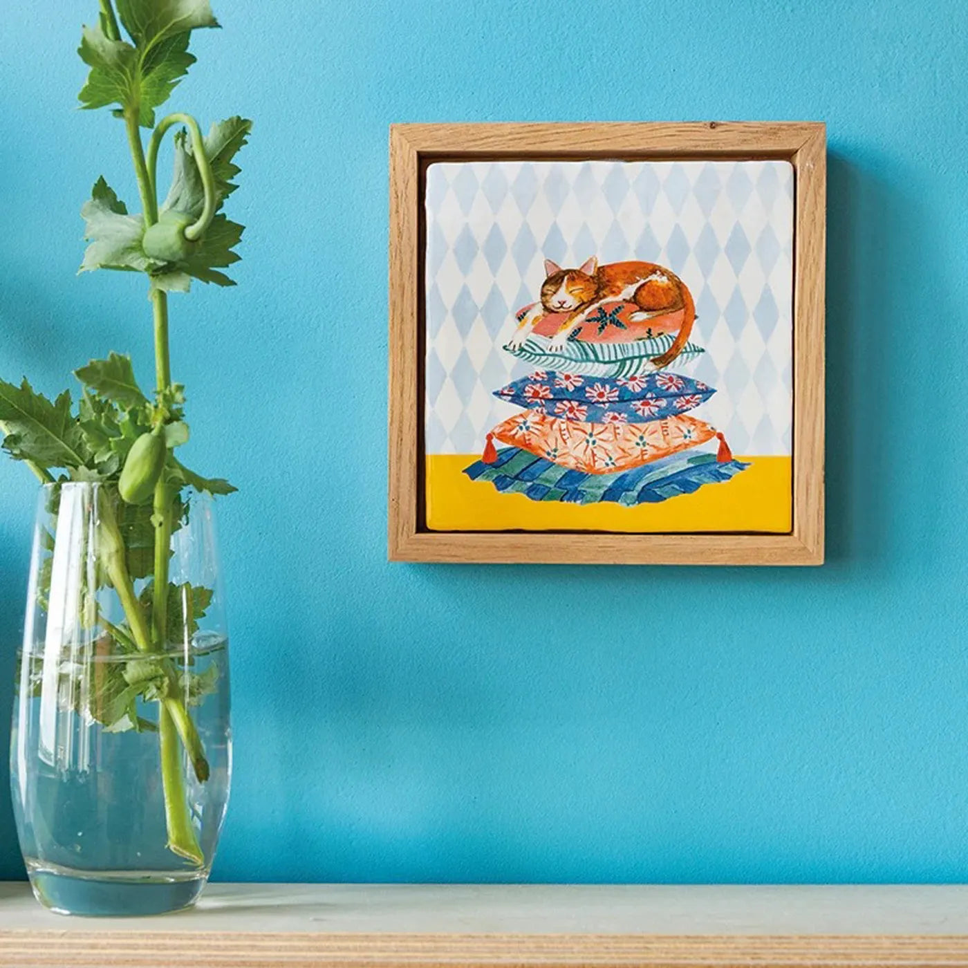 Produktbild-Tiles - Sleepy cat