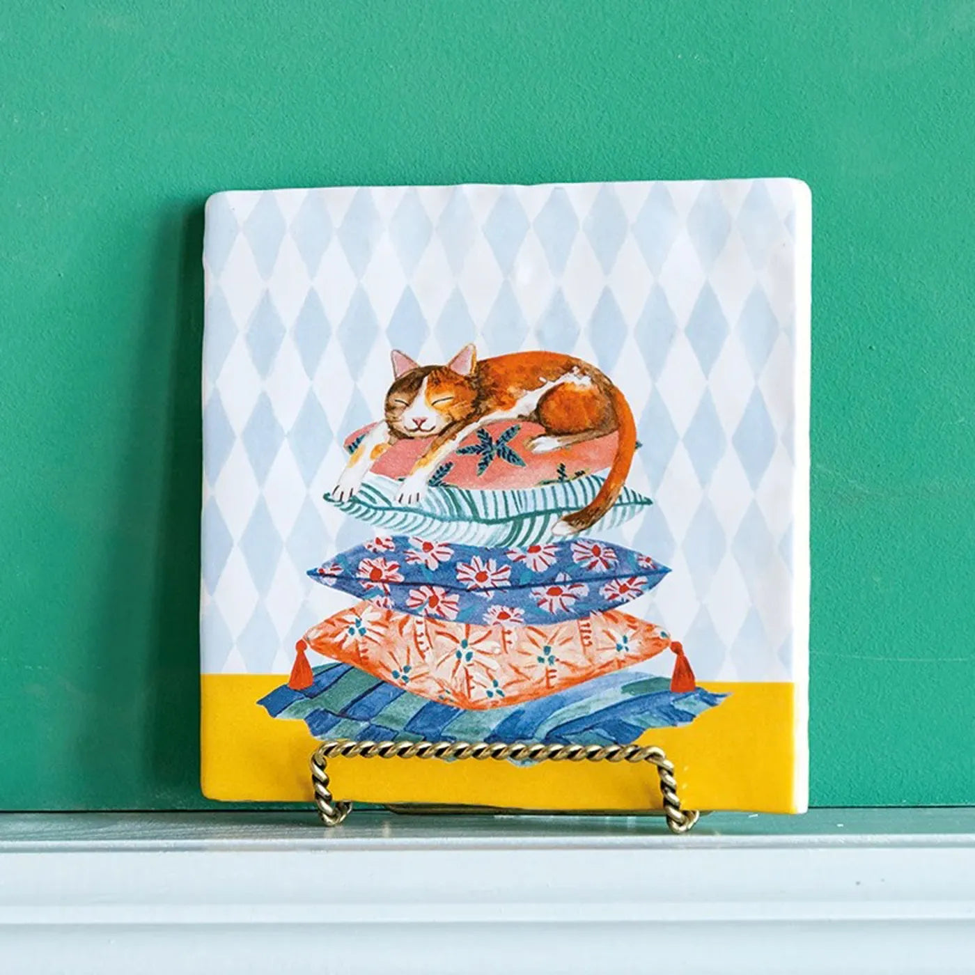 Produktbild-Tiles - Sleepy cat