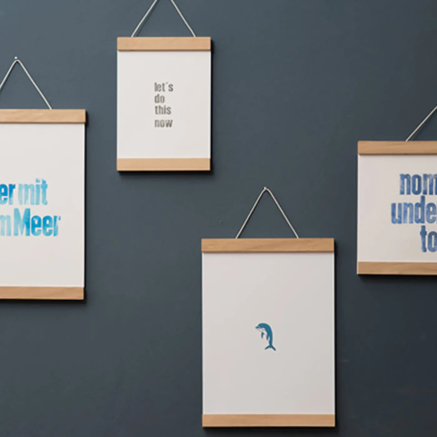 Produktbild-Posterleiste - Eiche A2