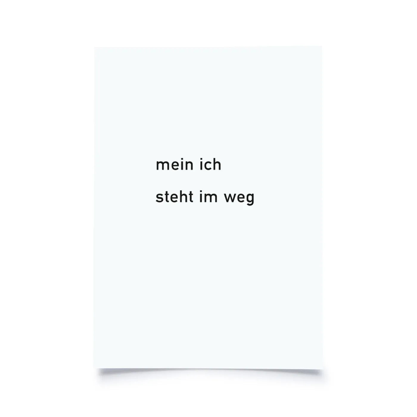 Produktbild Mein Ich steht im Weg