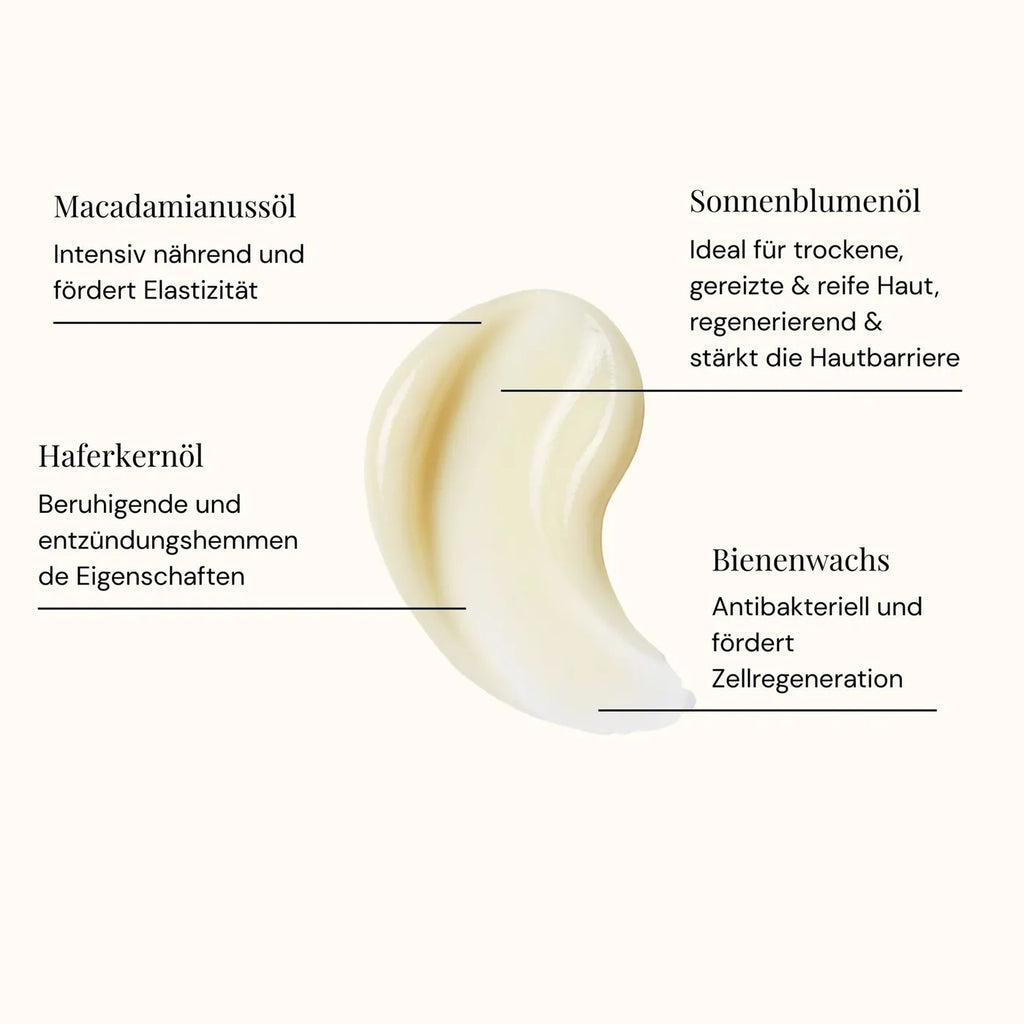 Produktbild-Nährender Intimbalsam - Macadamia & Hafer