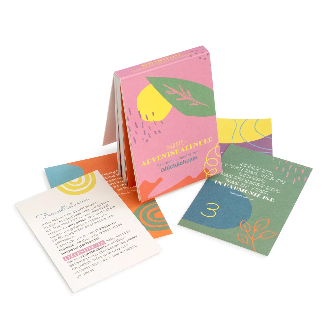 Produktbild-Mini-Adventskalender Glücklichsein
