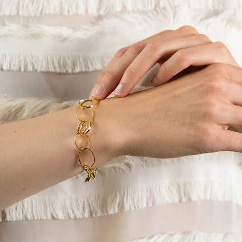 Armband Schleifen - gold