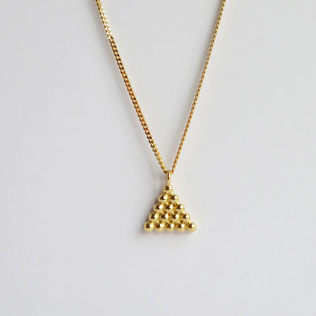 Produktbild Halskette - Triangel - gold