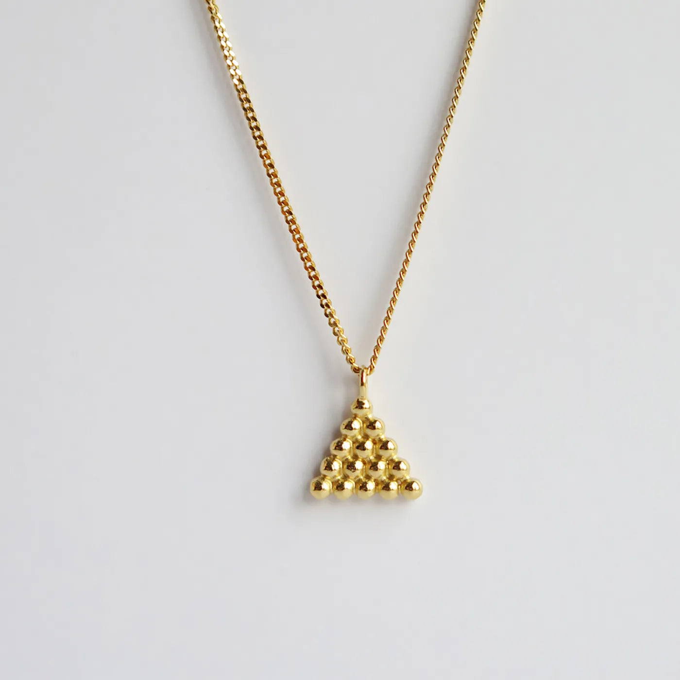 Produktbild Halskette - Triangel - gold