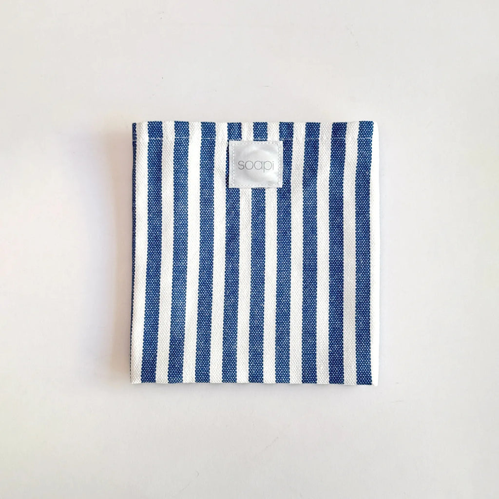 soapi - Magnetisches Küchentuch gestreift blau