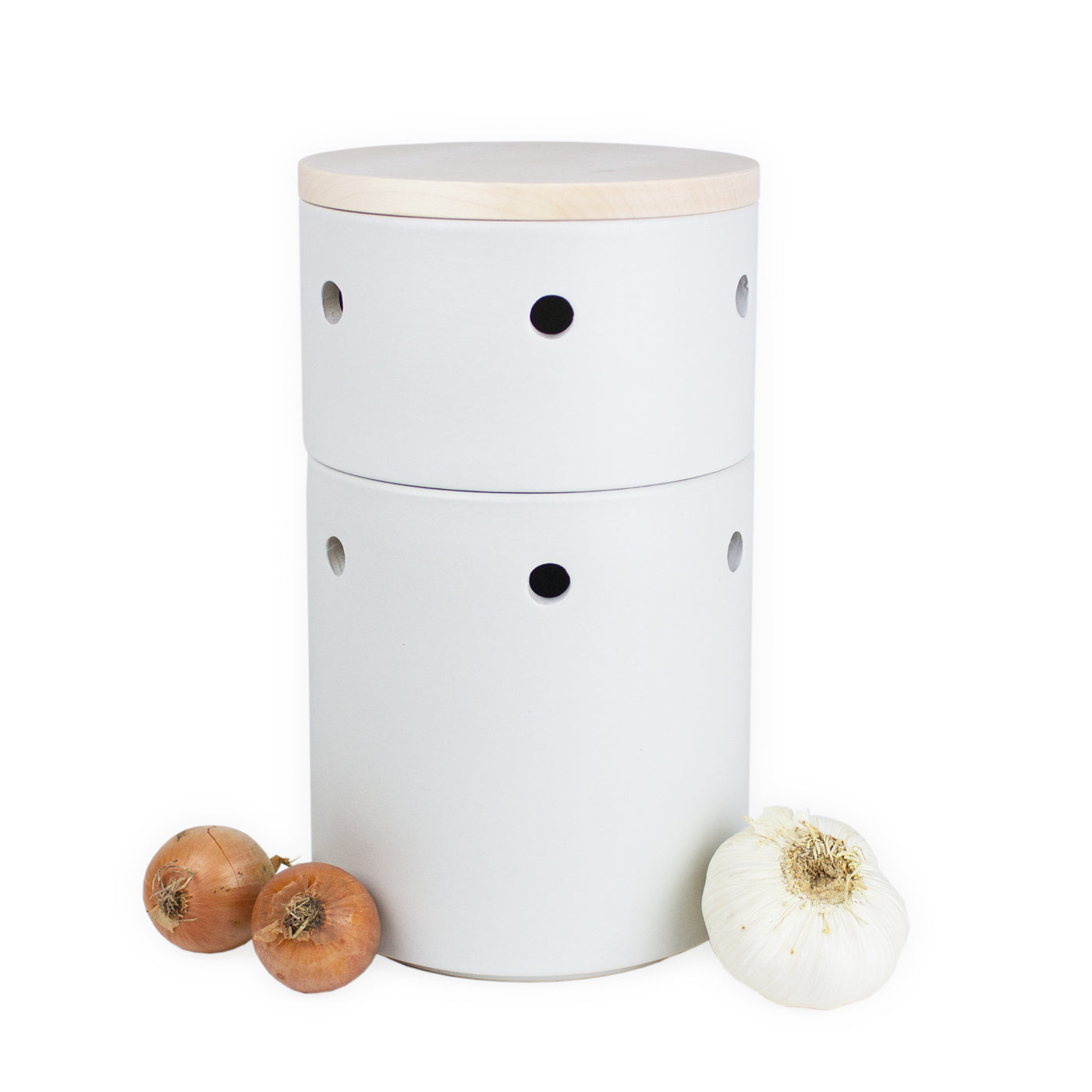 Produktbild Knollentopf - Set - weiss