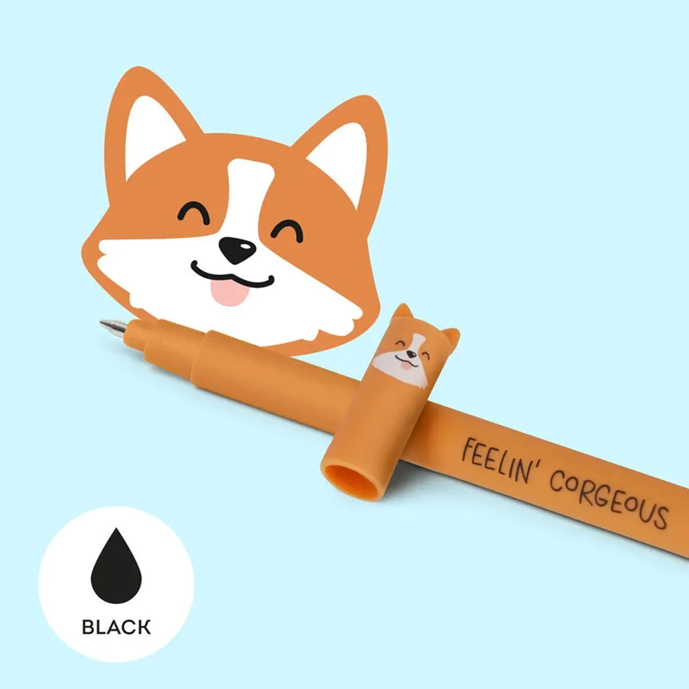 Produktbild Gelstift - Corgi schwarz