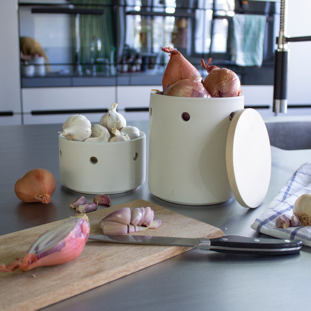 Produktbild Knollentopf - Set - weiss