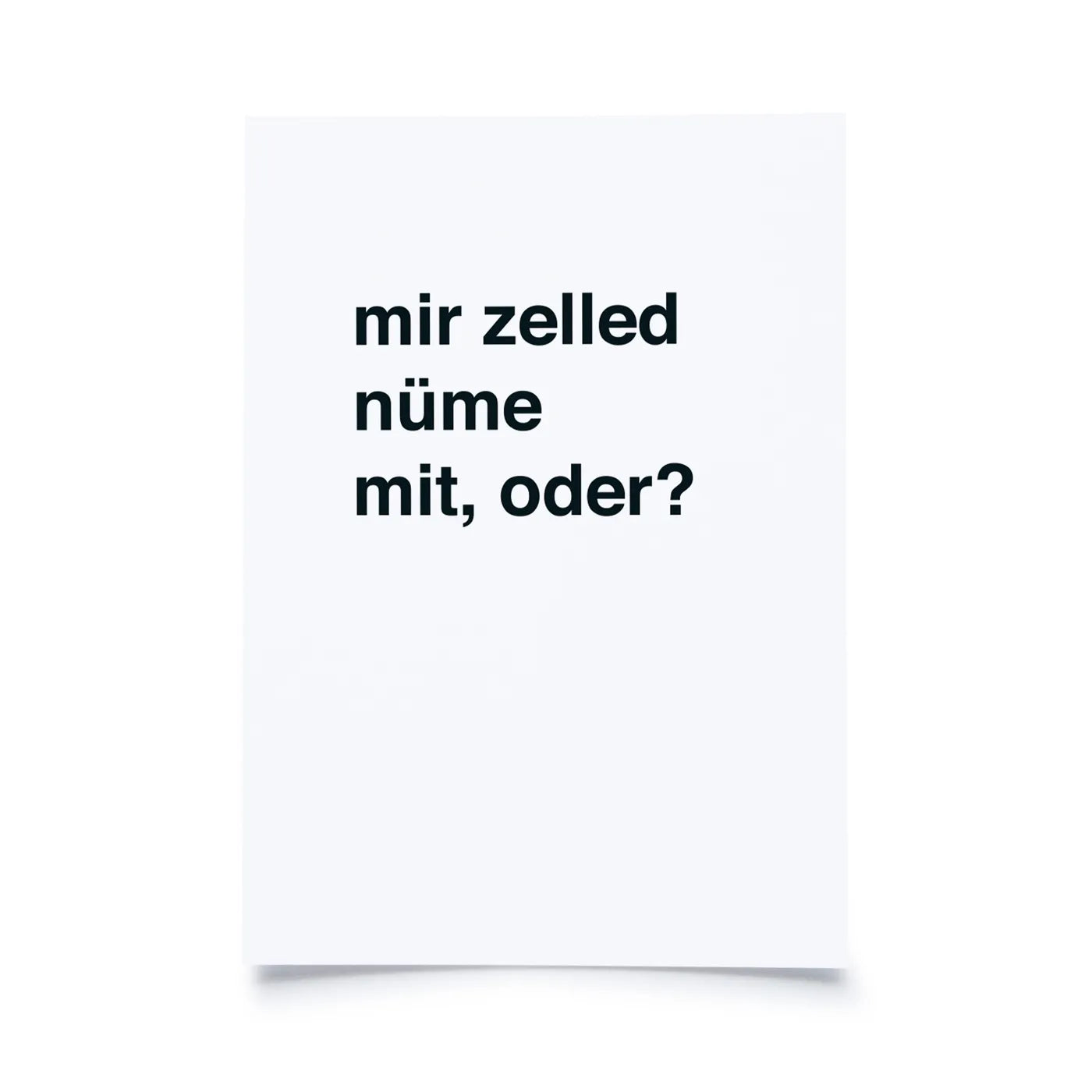 Produktbild Andrea Mettler - Mir zelled nüme