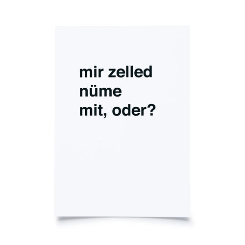 Produktbild Andrea Mettler - Mir zelled nüme