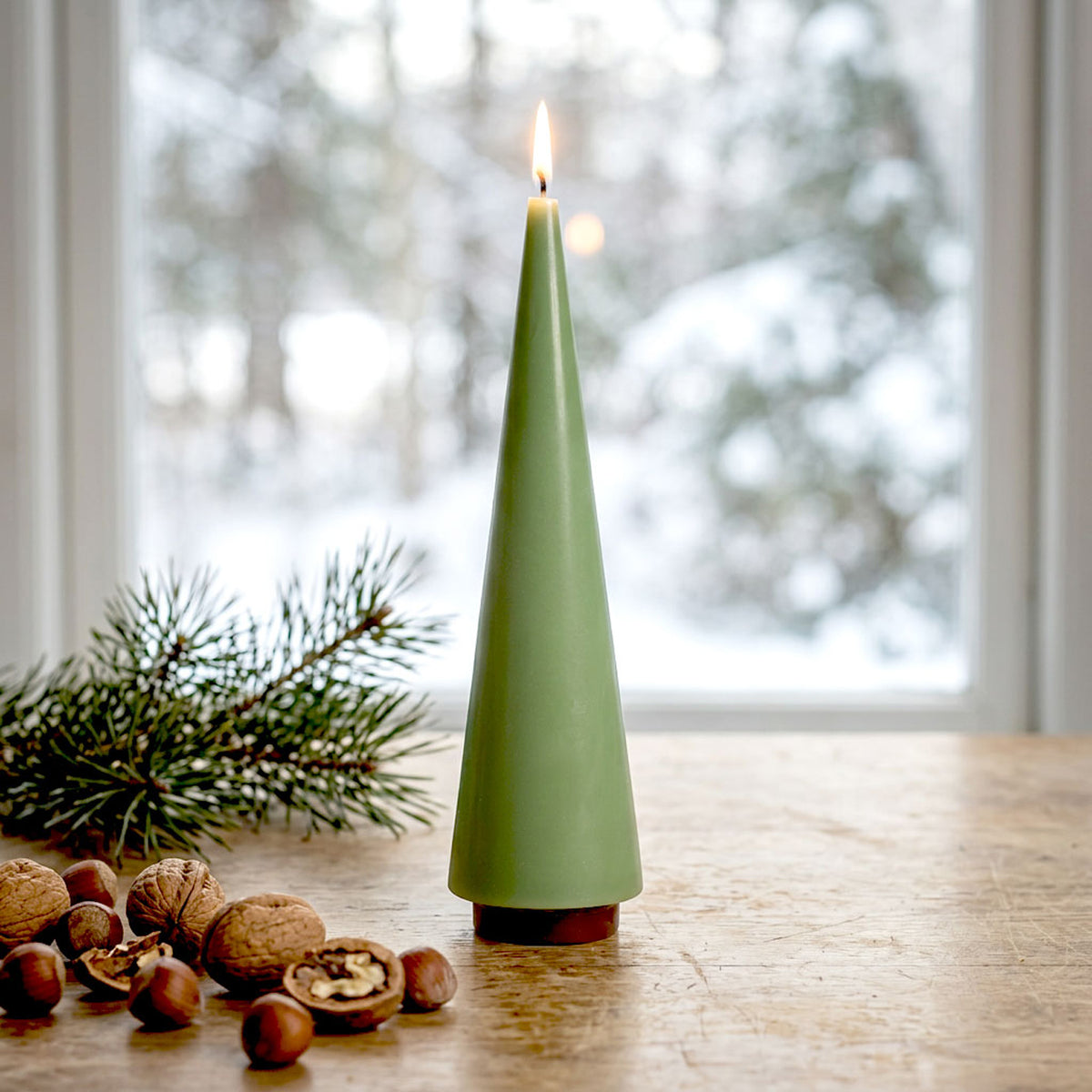 Spezialkerze - Tree Candle - XL Salbei