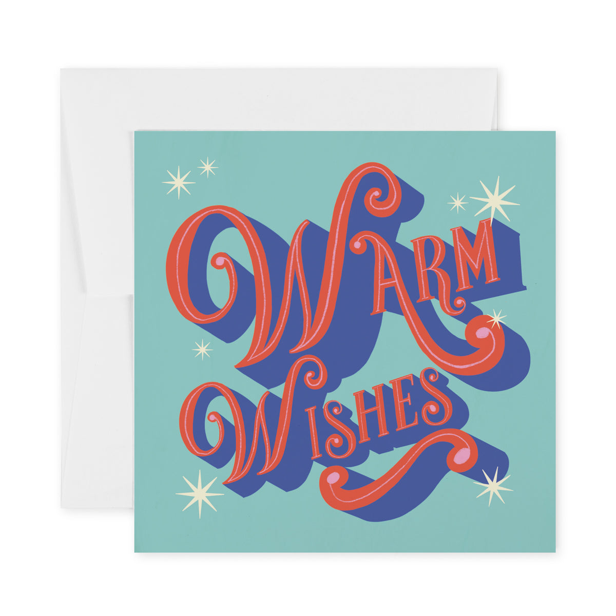 Faltkarte - Hello Ingeborg FK - Warm Wishes