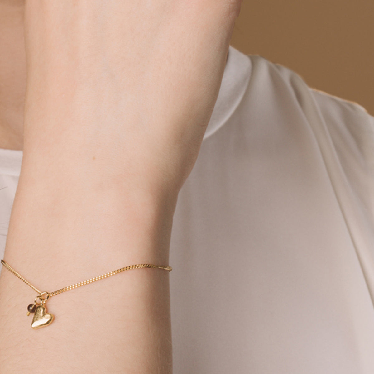 Produktbild - Armband Herz - gold