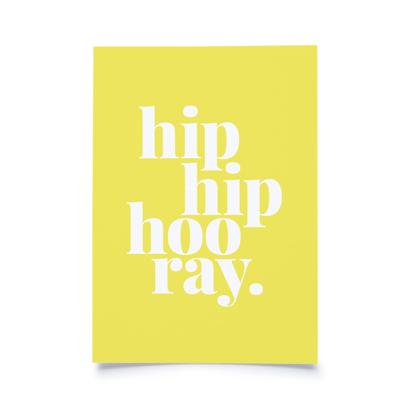 Produktbild Tadah - hip hip hooray