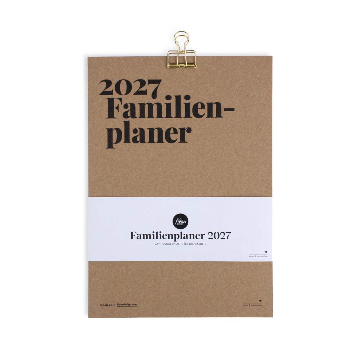 Jahreskalender - Tadah - 2027 Familienplaner