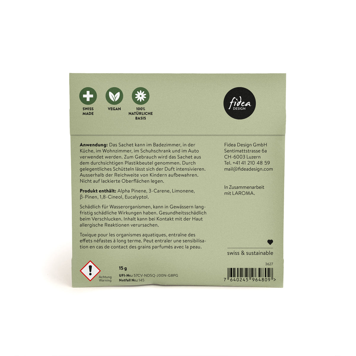 Duftsachet - Arve
