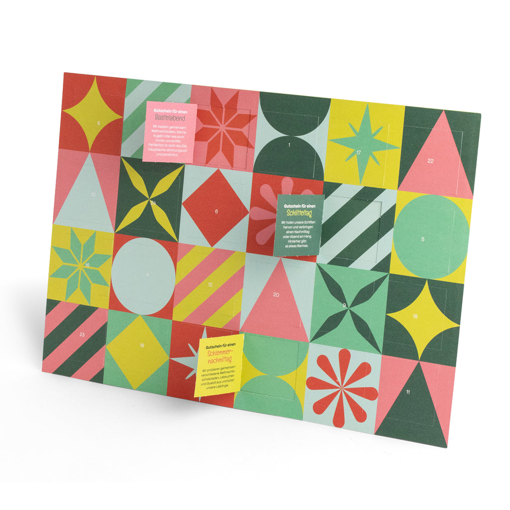 Gutschein-Adventskalender Familie
