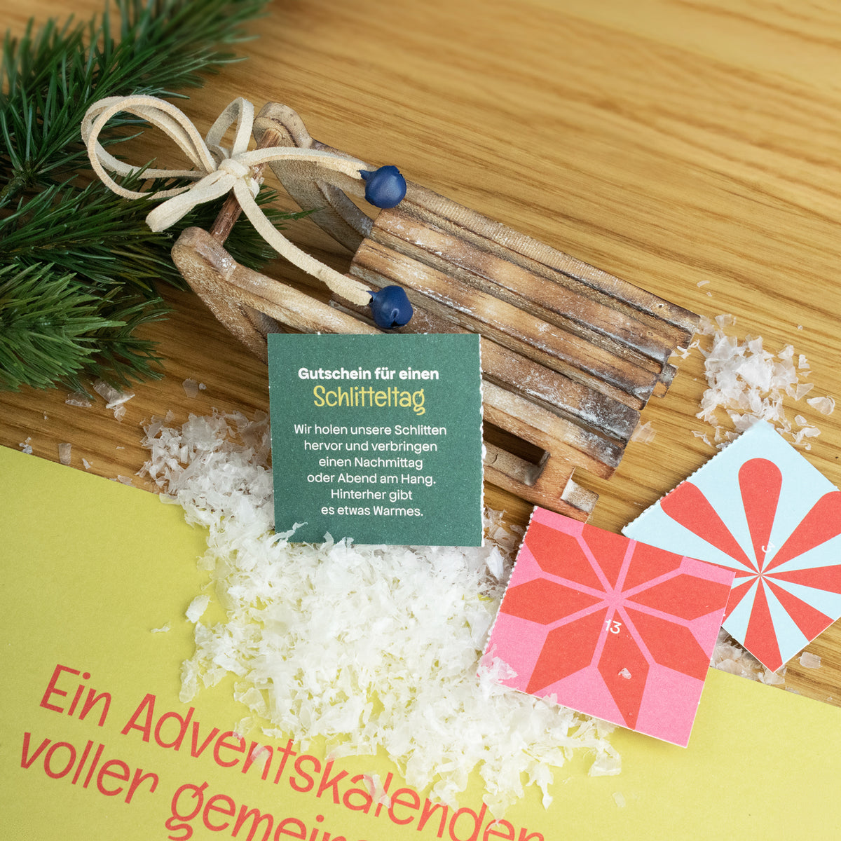 Gutschein-Adventskalender Familie