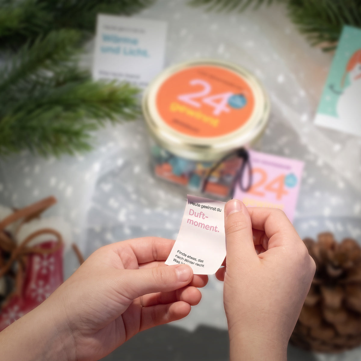 Lösli-Adventskalender - 24 gewinnt - Kinder