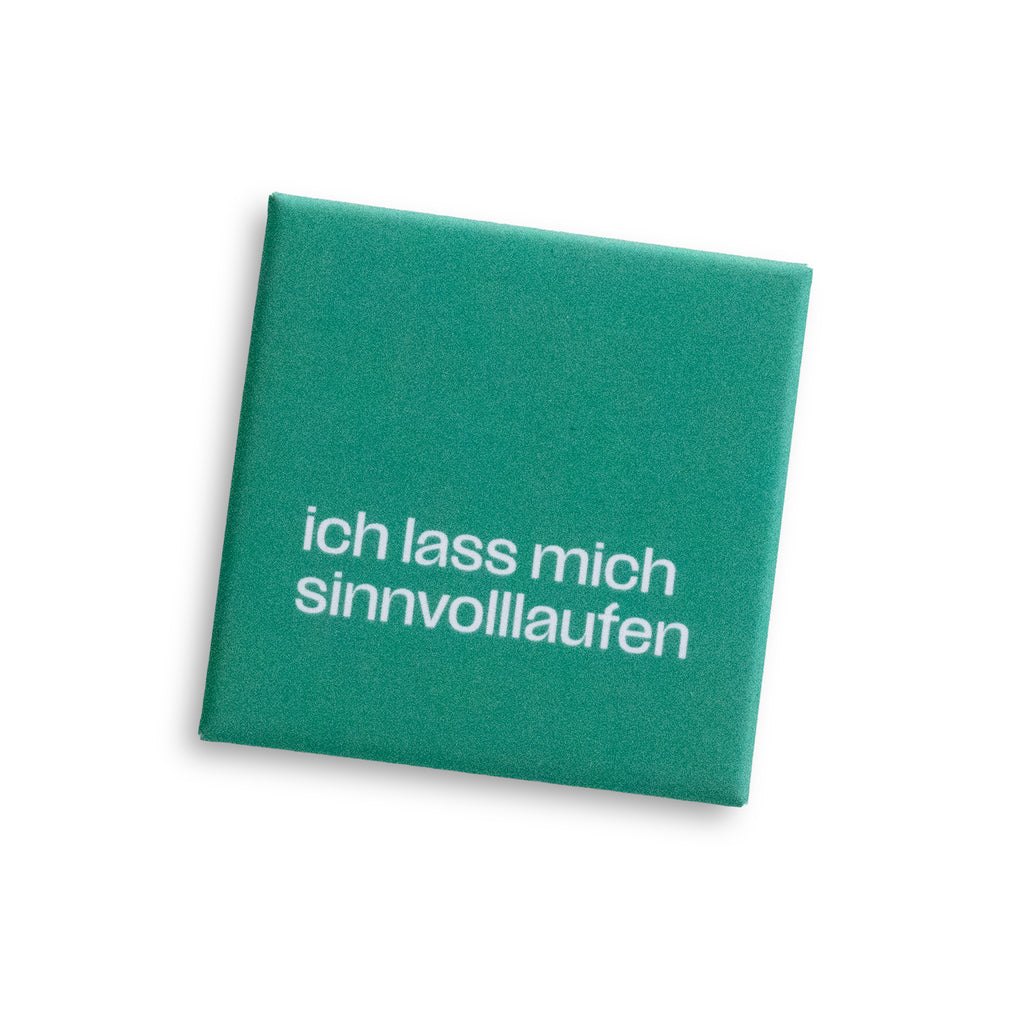 Mikrolyrik Magnet - ich lass mich sinnvolllaufen