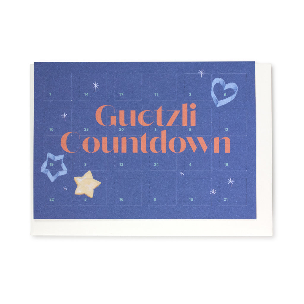 Türchen-Adventskalender - Guetzli Countdown