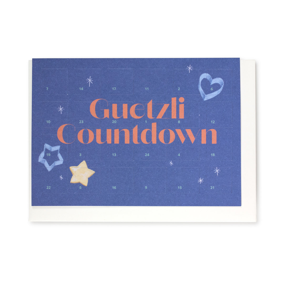 Türchen-Adventskalender - Guetzli Countdown