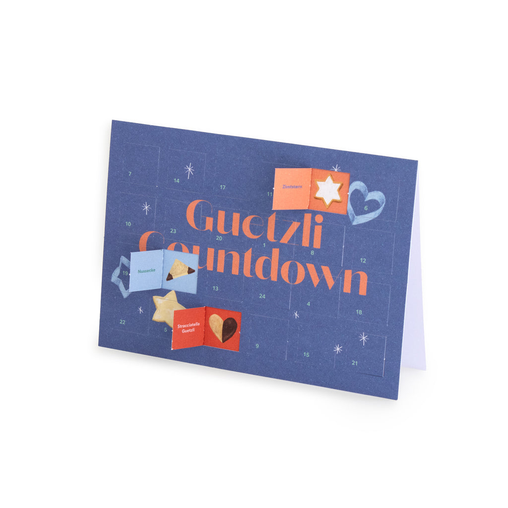Türchen-Adventskalender - Guetzli Countdown