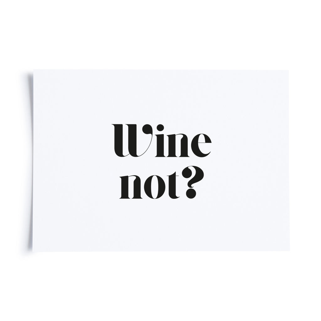 Produktbild Foodies - Wine not ?