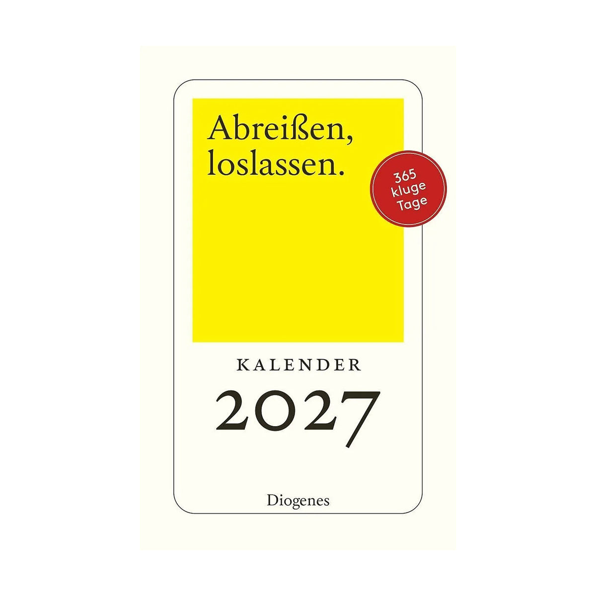 Produktbild - Abreissen, loslassen - 2027