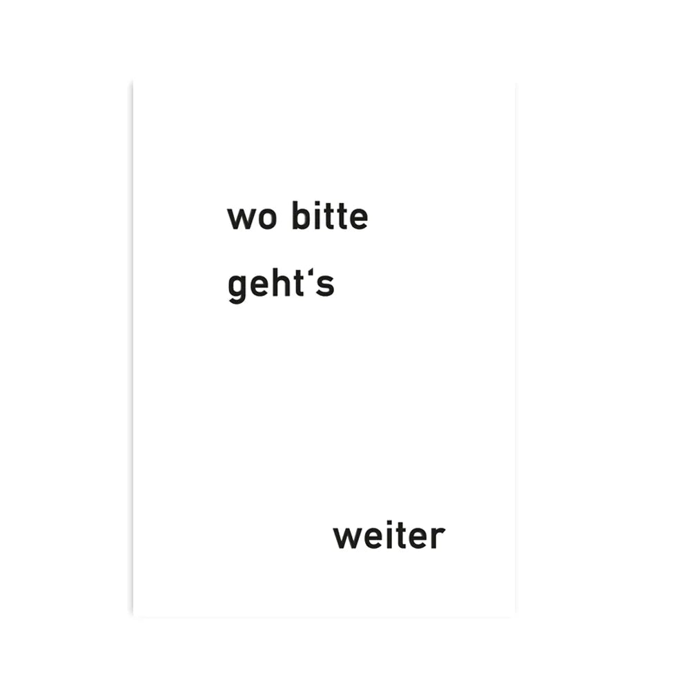 Produktbild Wo bitte geht´s weiter