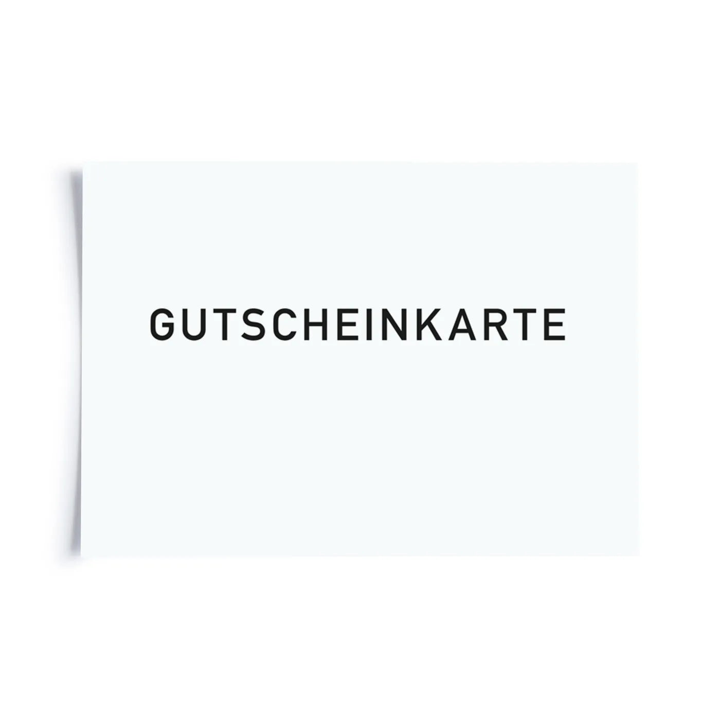 Produktbild Gutscheinkarte