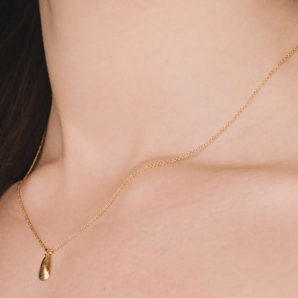 Produktbild Halskette Muschel - klein - gold